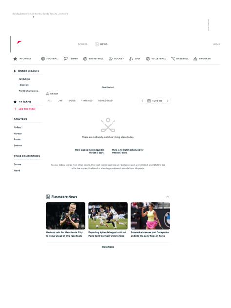 risultati live bandy|Bandy Livescore, Bandy Live Scores.